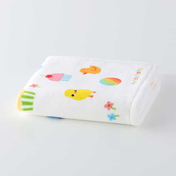 ぴよぴよどーこだ フェイスタオル