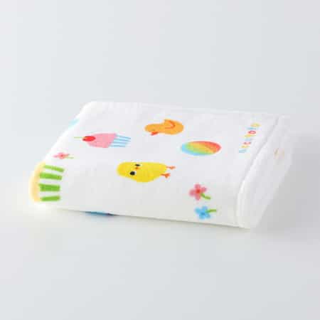 ぴよぴよどーこだ フェイスタオル