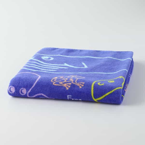 どうぶつマップ バスタオル（単品）