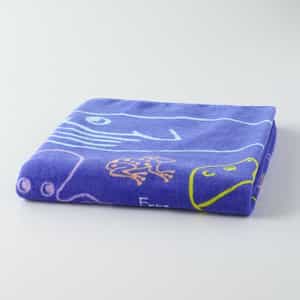 どうぶつマップ バスタオル（単品）