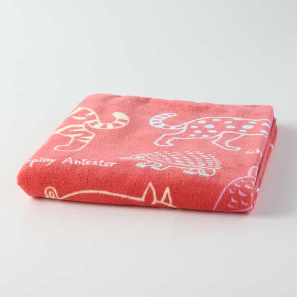 どうぶつマップ バスタオル（単品）