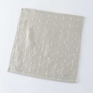 草木染めオーガニックガーゼ ゲストタオル