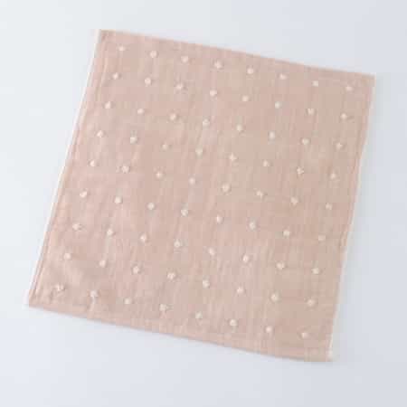 草木染めオーガニックガーゼ ゲストタオル