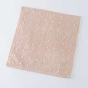 草木染めオーガニックガーゼ ゲストタオル