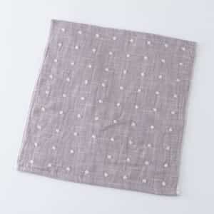 草木染めオーガニックガーゼ ゲストタオル