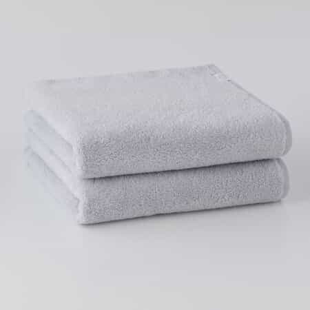 吸水さらり バスタオル2枚セット