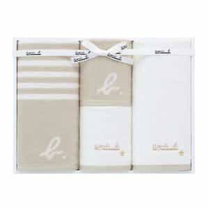 マリニエール フェイスタオル2枚 ゲストタオル2枚