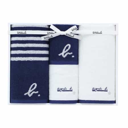 マリニエール フェイスタオル2枚 ゲストタオル2枚