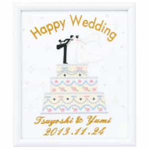 フレームケーキウエディング