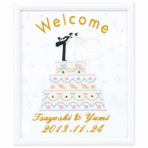 フレームケーキウエディング