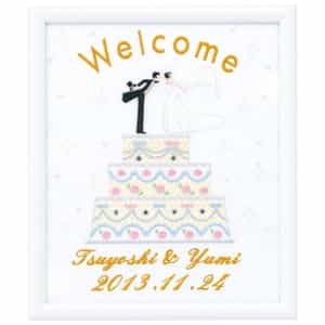 フレームケーキウエディング