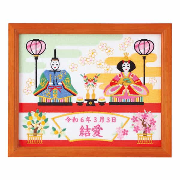 フレーム桃の節句