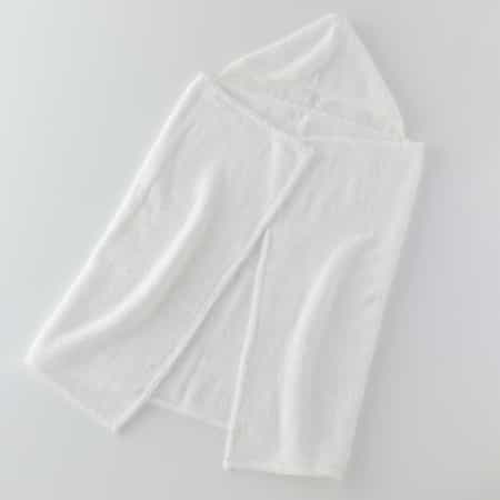 "しあわせタオル" フード付きバスタオル