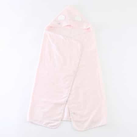 "エアリータッチ" フラッフィーフード付きバスタオル