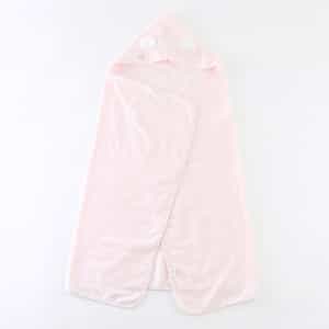 "エアリータッチ" フラッフィーフード付きバスタオル