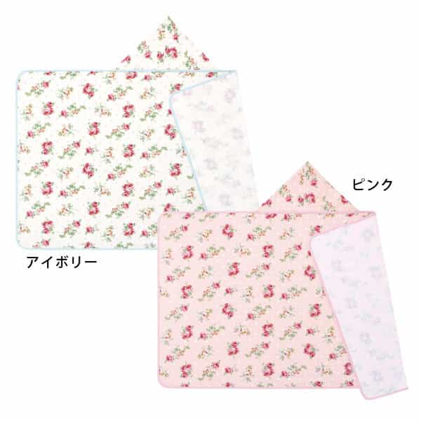 クチュールローズ フード付きバスタオル