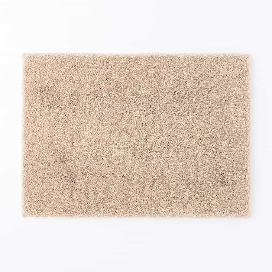 ナチュラルカラーベーシックバスマット 約50×70cm