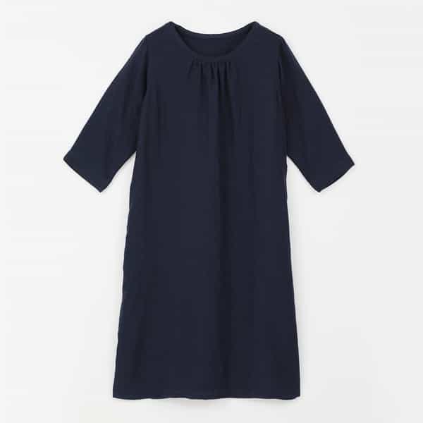 マシュマロガーゼレディスギャザーワンピース