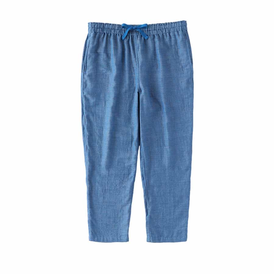 マシュマロガーゼシャンブレーメンズパンツ（RBF11622）-UCHINO-men（メンズ）-UCHINO Online Shop