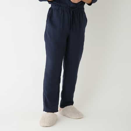 マシュマロガーゼベーシックメンズパンツ