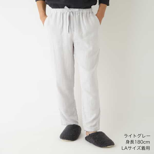 マシュマロガーゼベーシックメンズパンツ（RBF13857）-UCHINO-men（メンズ）-UCHINO Online Shop