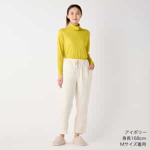 【値下げ】マシュマロワッフルガーゼライトベーシックパンツ