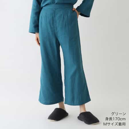 マシュマロガーゼ レディスフレアパンツ