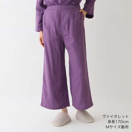 マシュマロガーゼ レディスフレアパンツ