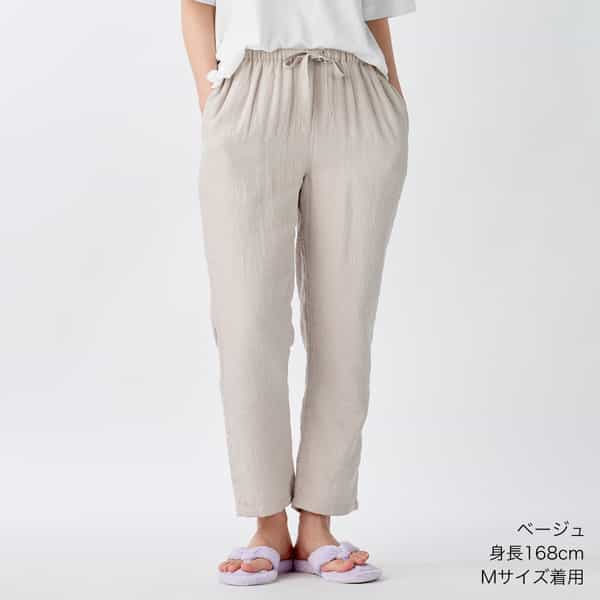 【2026年春夏新色追加】マシュマロガーゼベーシックレディスパンツ