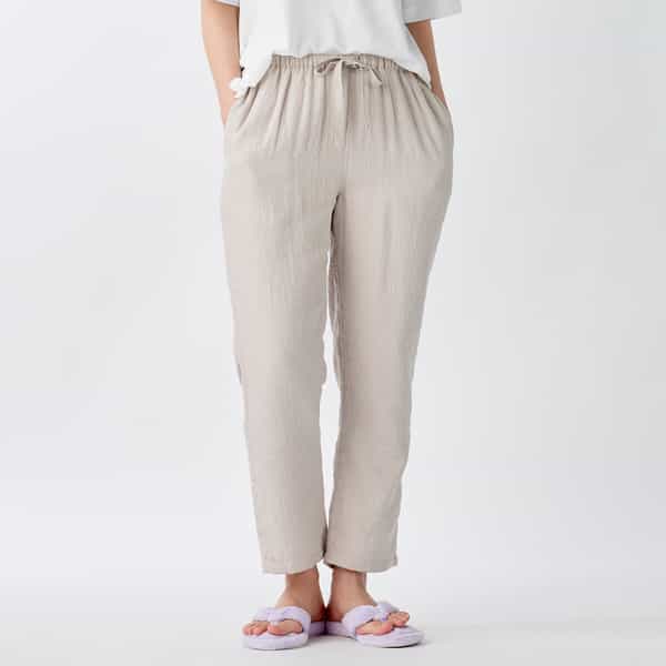 【2026年春夏新色追加】マシュマロガーゼベーシックレディスパンツ