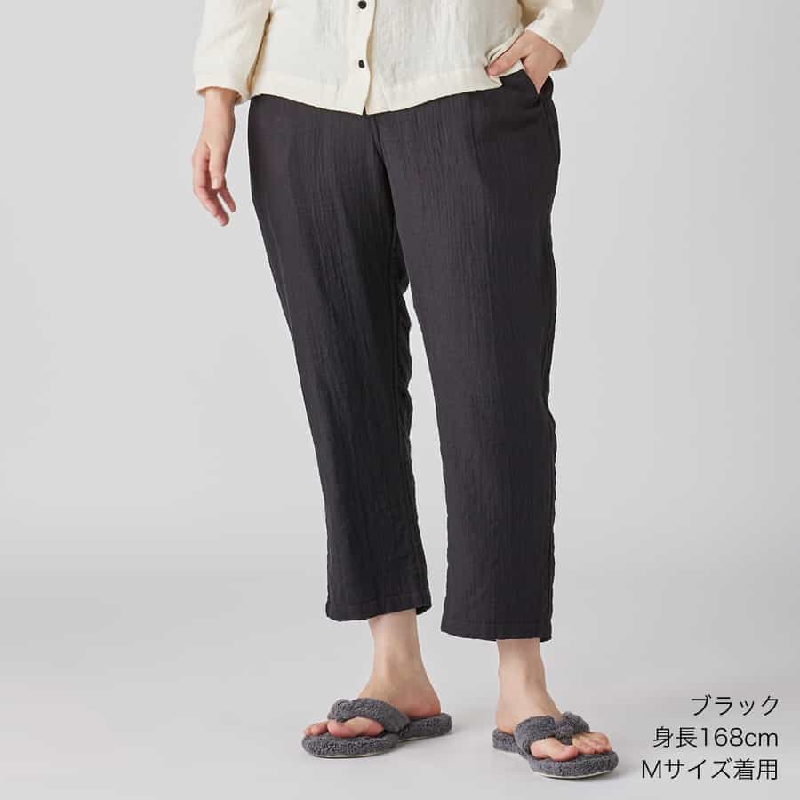 【2026年春夏新色追加】マシュマロガーゼベーシックレディスパンツ