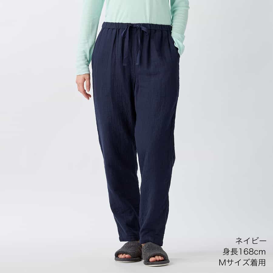 【2026年春夏新色追加】マシュマロガーゼベーシックレディスパンツ