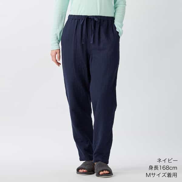 【2026年春夏新色追加】マシュマロガーゼベーシックレディスパンツ