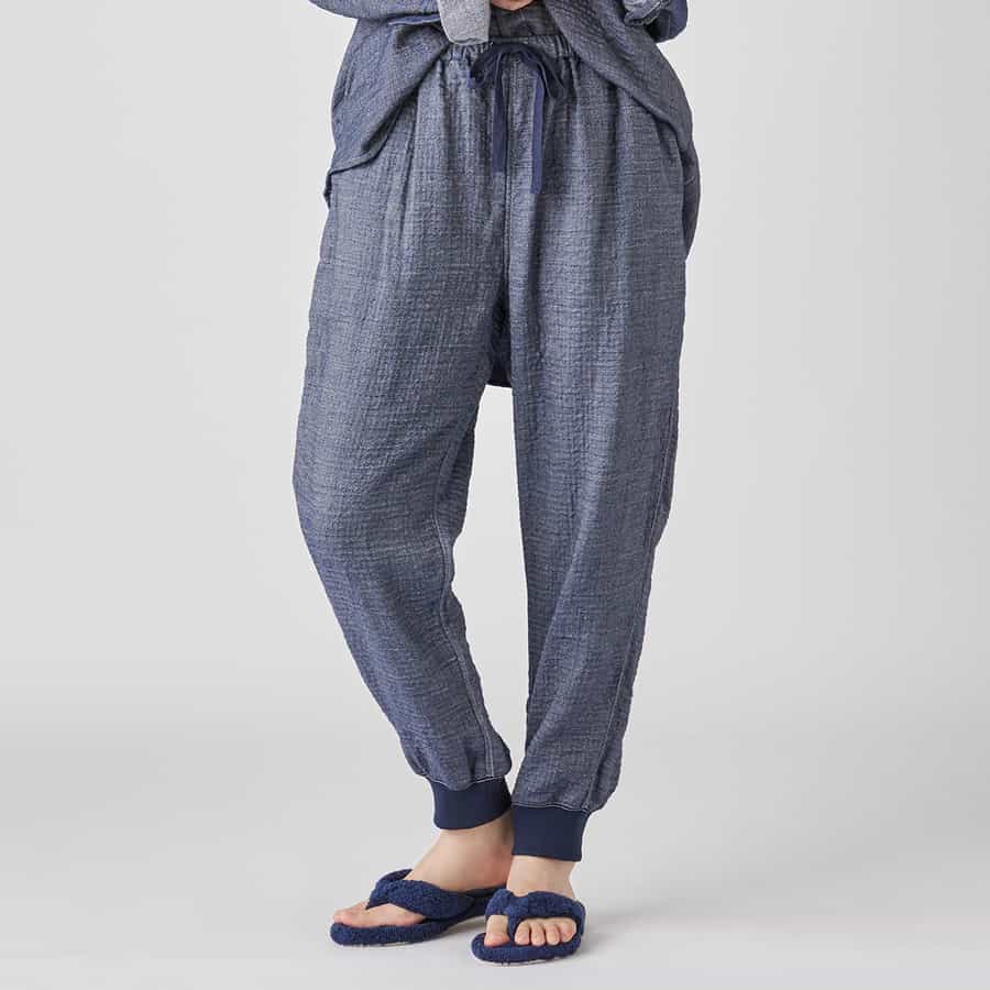 Courreges【関税送料込】ビスコースクレープジャージパンツ ジャージプリーツパンツ / GRACE CONTINENTAL | GRACE