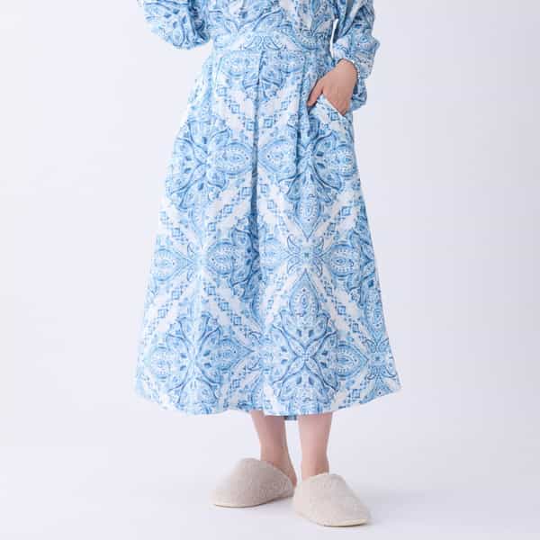 【値下げ】マシュマロガーゼペーズリースカート