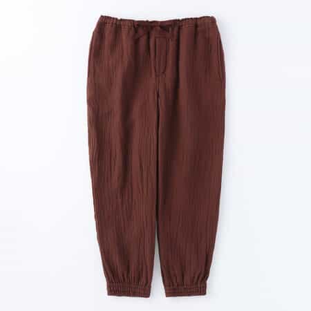 マシュマロワッフルガーゼライトメンズパンツ