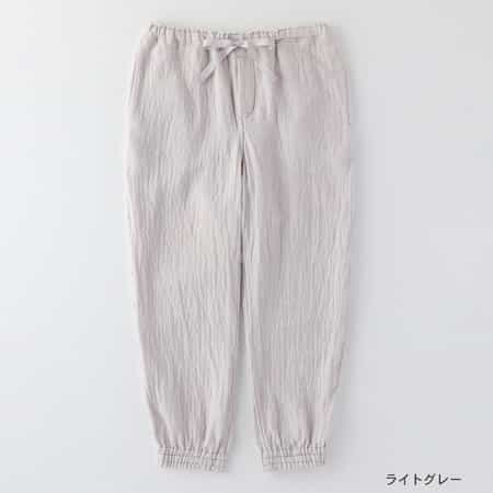 マシュマロワッフルガーゼライトメンズパンツ
