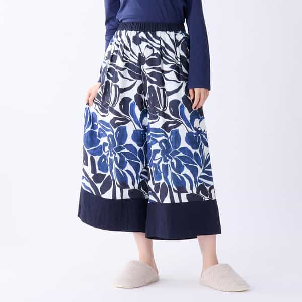 【再値下げ】マシュマロガーゼビックフラワーパンツ