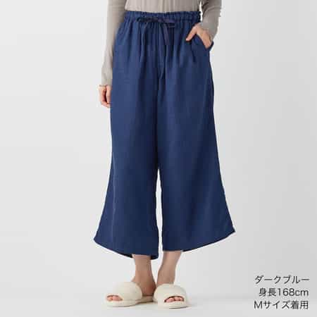 マシュマロガーゼレディースワイドパンツ 上下別売り
