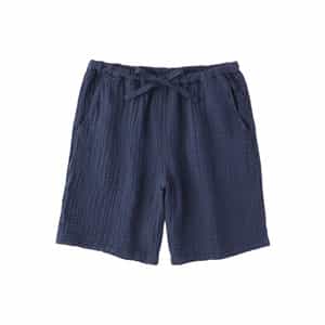 クレープガーゼ ベーシック メンズハーフパンツ