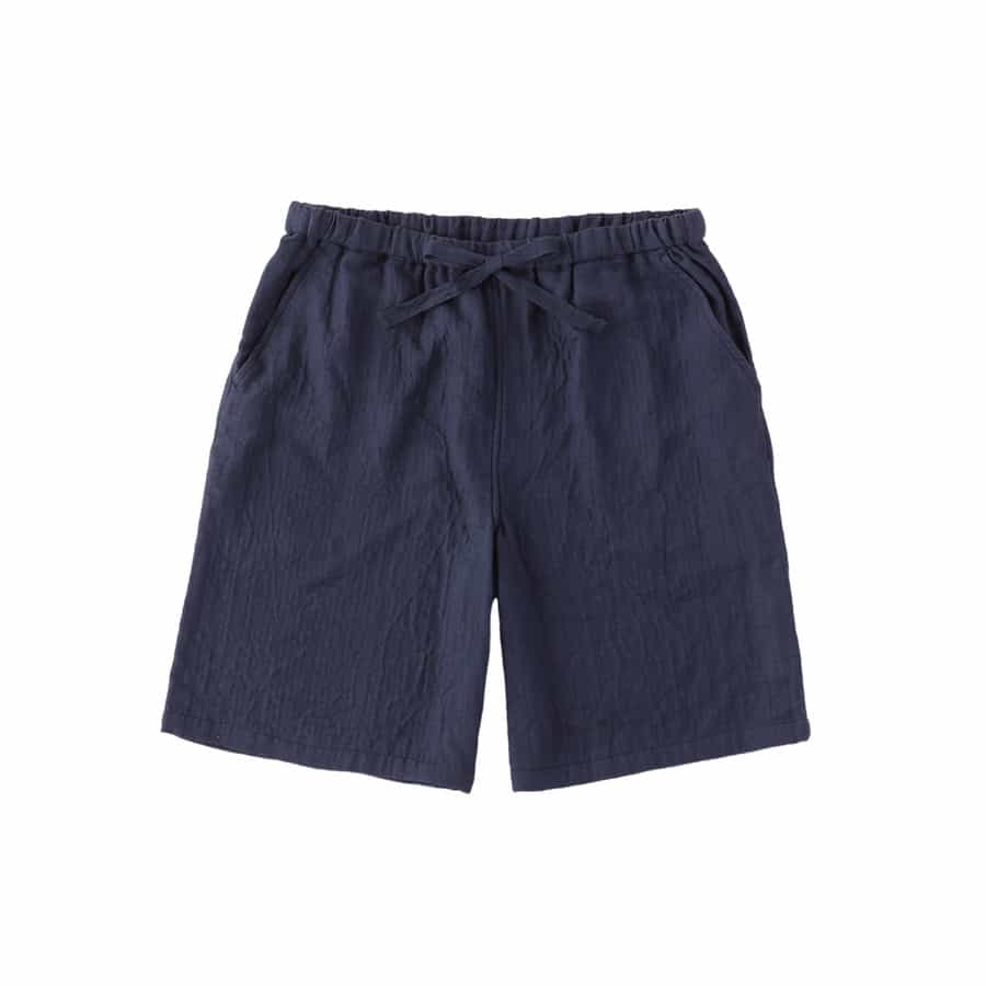 はちまる マシュマロガーゼベーシックハーフパンツ（RBS11831）-UCHINO-men