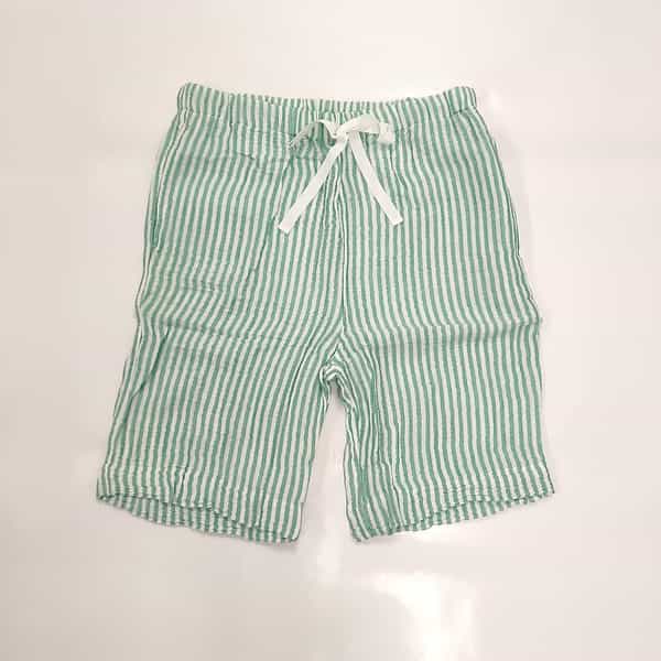 クレープガーゼキャンディストライプメンズパンツ