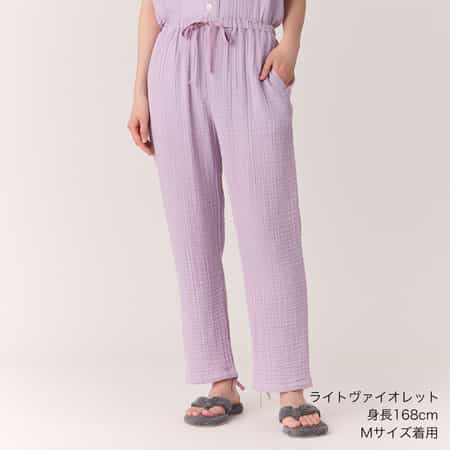 【新品】UCHINO クレープガーゼ ルームウェア セットアップANA機内販売 新品】UCHINO ANA機内販売クレープガーゼ ルームウェア