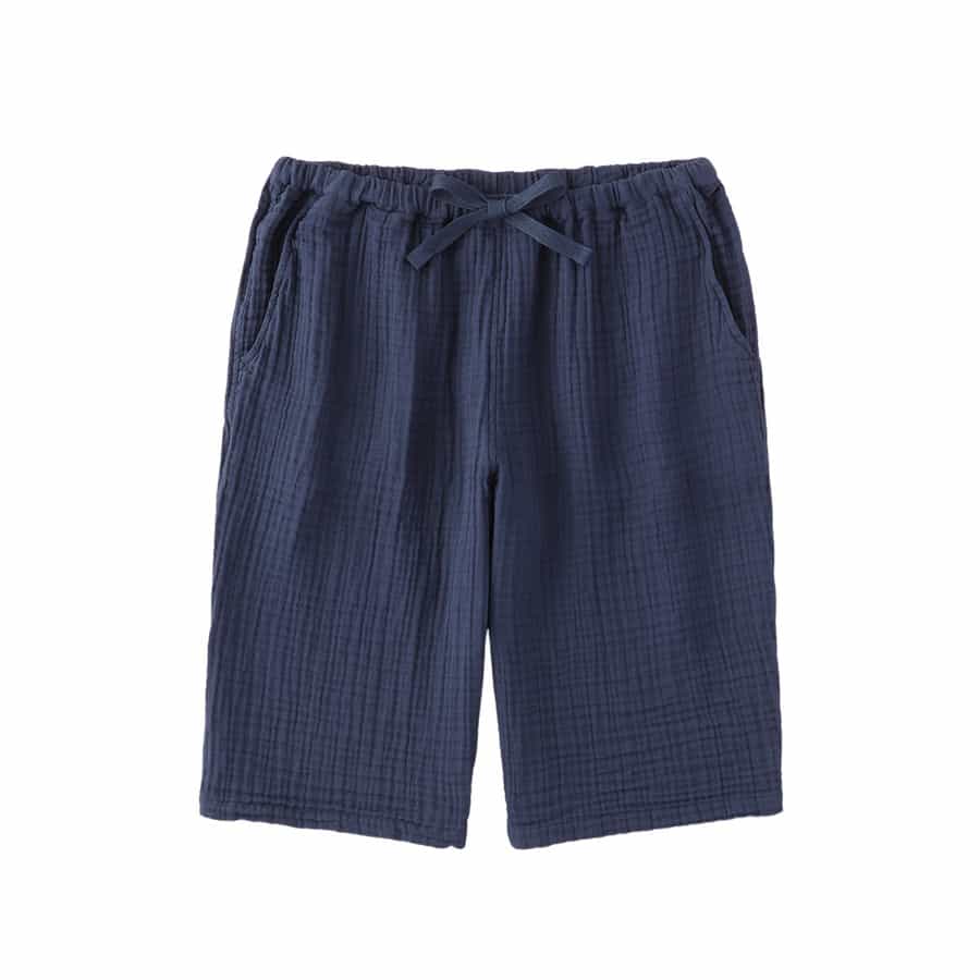 クレープガーゼ コラージュドットパンツ（RBS21118）-UCHINO