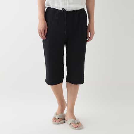 クレープガーゼ メンズミドルパンツ