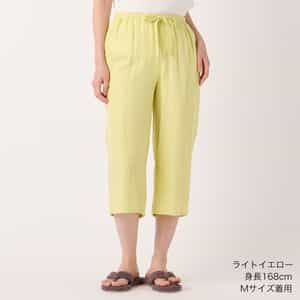 マシュマロガーゼベーシッククロップドパンツ