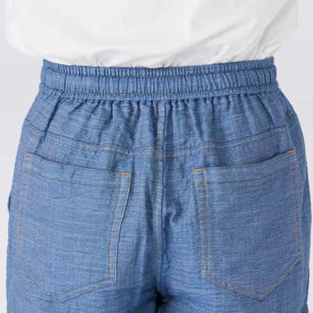 マシュマロデニムガーゼテーパードパンツ ユニセックス（RBS17946
