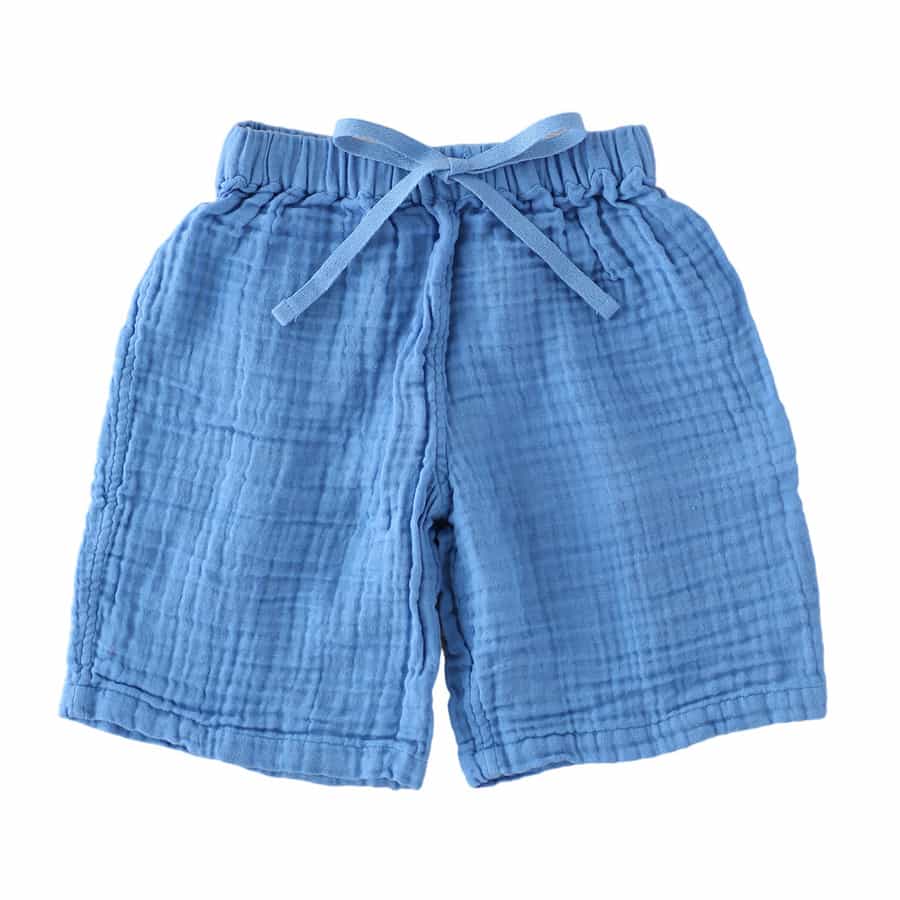 マルセロ　ハーフパンツ クレープガーゼ キッズハーフパンツ（RBS48408）-UCHINO-kids
