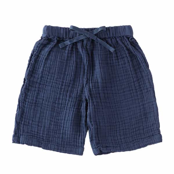 クレープガーゼ　キッズハーフパンツ