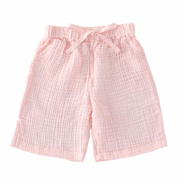 クレープガーゼ　キッズハーフパンツ